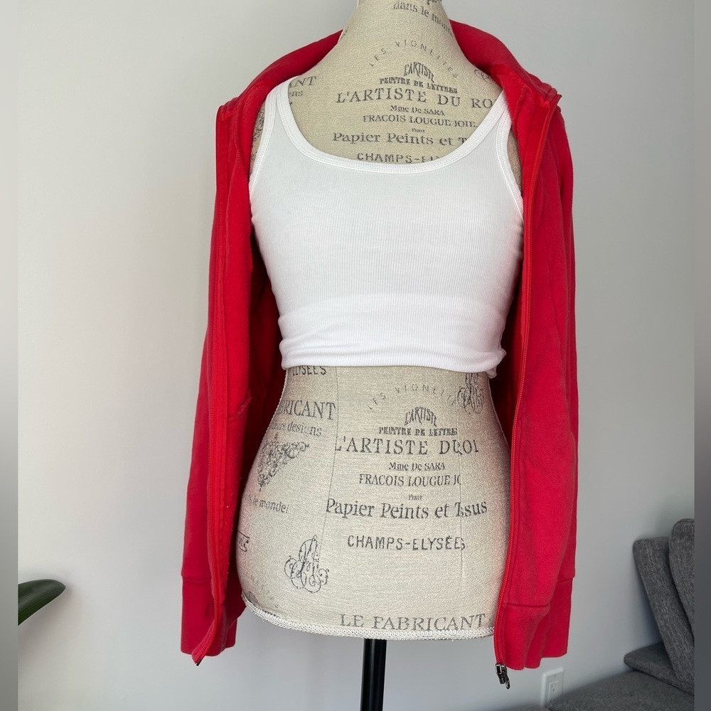 Tuff & athletics zip up sweatshirt